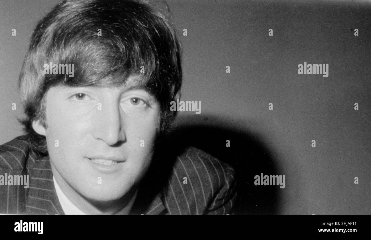 John Lennon of the Beatles 2nd October 1964 *** Local Caption *** watscan -  - 24/08/2009 Stock Photo