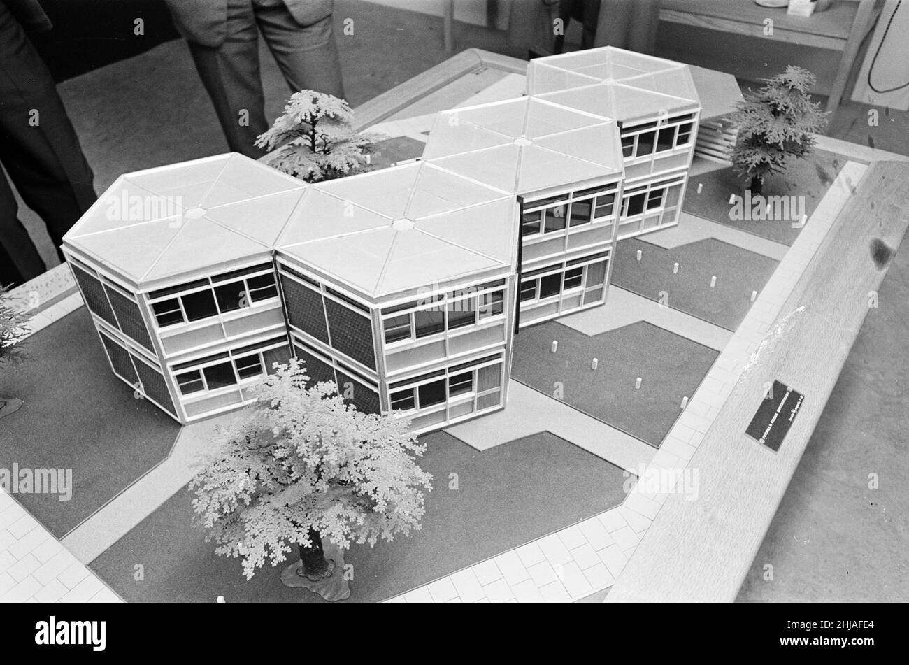 Formula House Architects model of The Formula House, Warwick, 24th February 1964 ...
