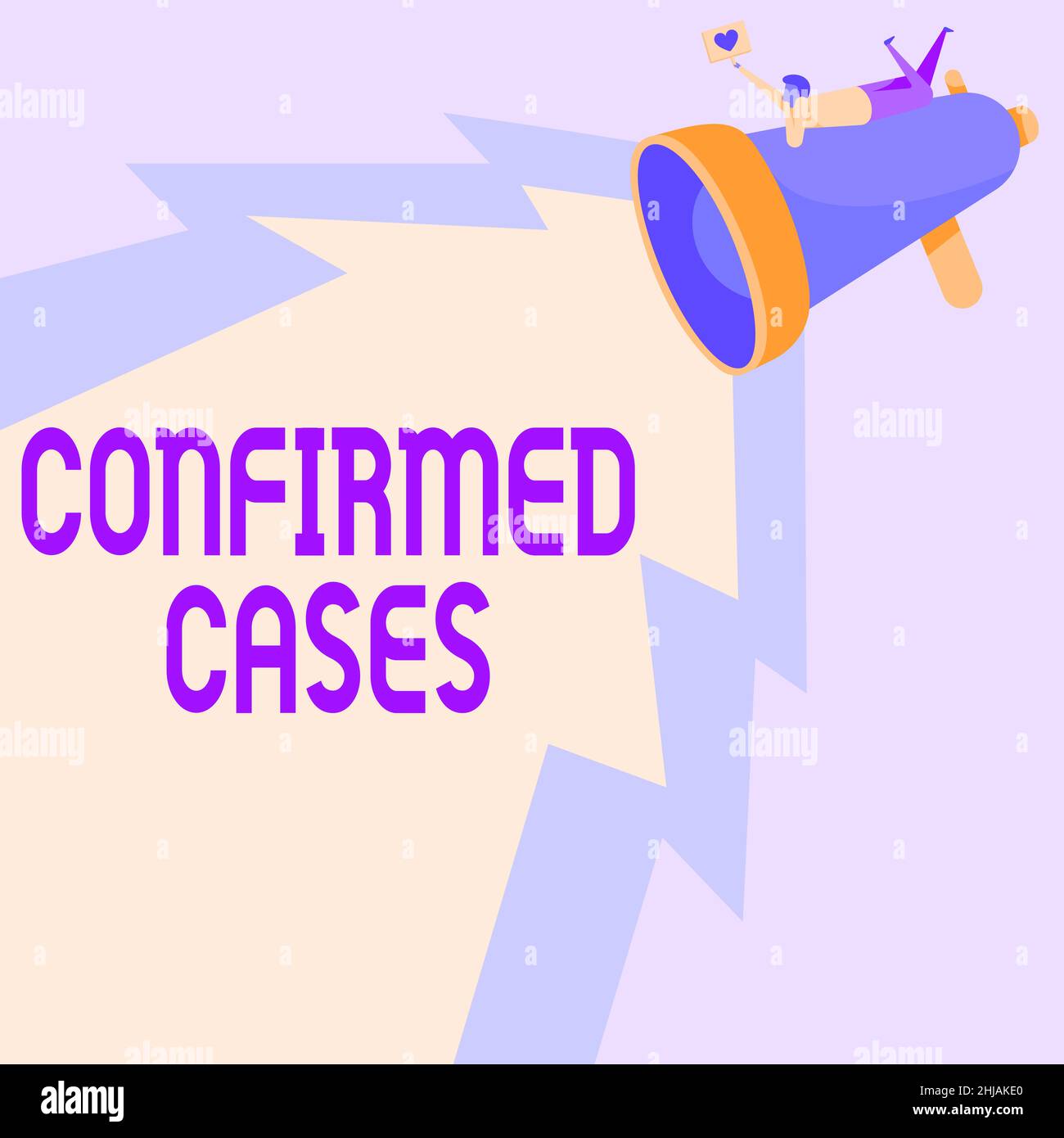 Text showing inspiration Confirmed Cases. Business approach set of ...