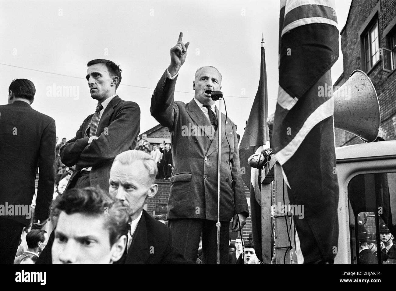 Mosley Rally Oswald mosley ridley road hi-res stock photography and images - Alamy