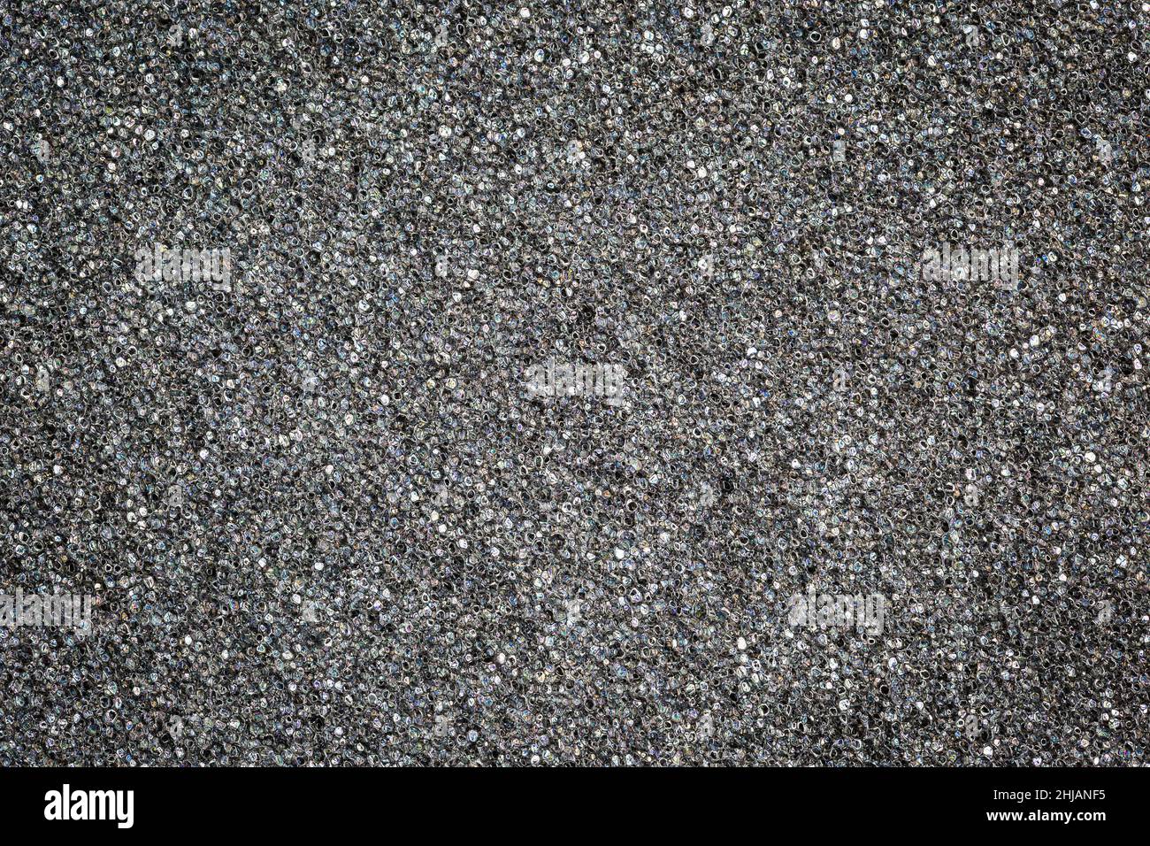 Close up of black sponge texture background Stock Photo