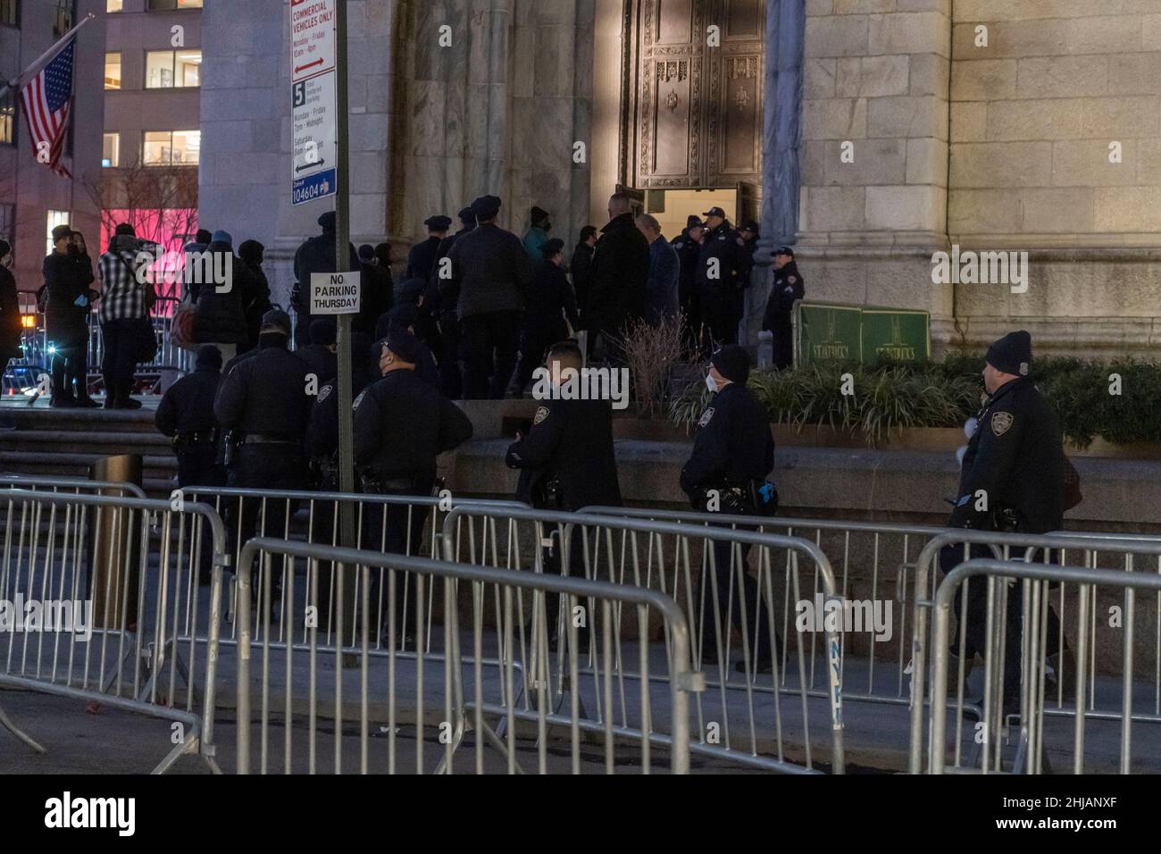 New York, United States. 27th Jan, 2022. NEW YORK, NY JANUARY 27