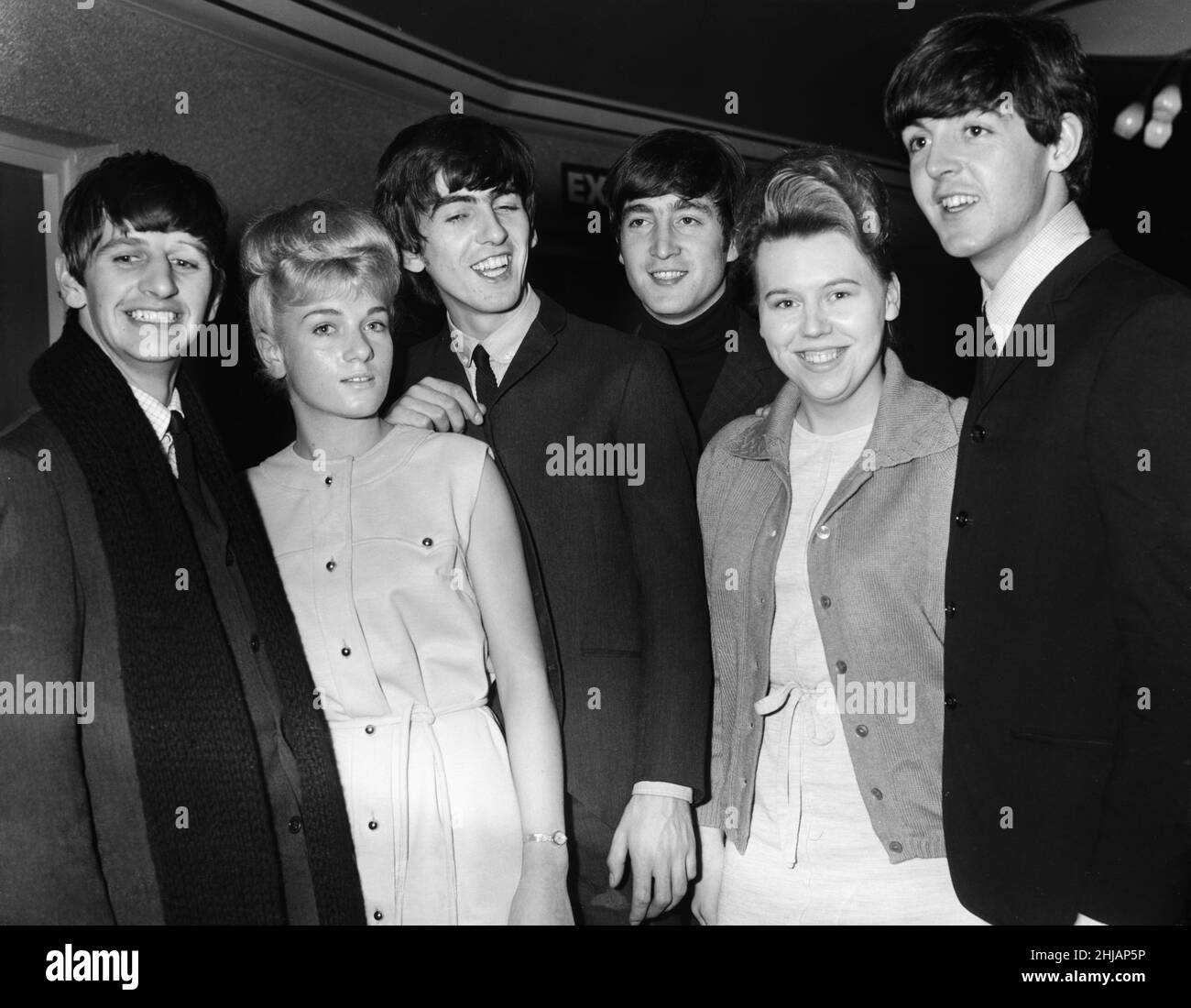 The Beatles backstage at The Regal in Cambridge 26th November 1963 ...