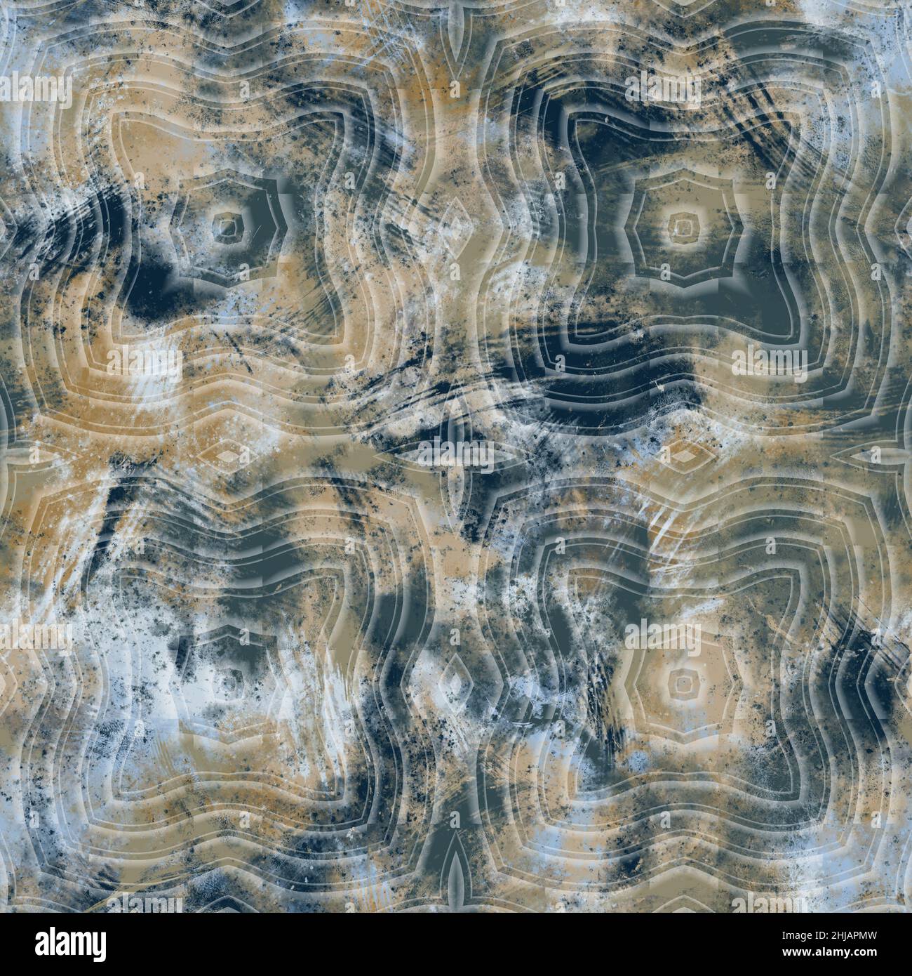 Seamless neutral and white grungy classic abstract surface pattern ...