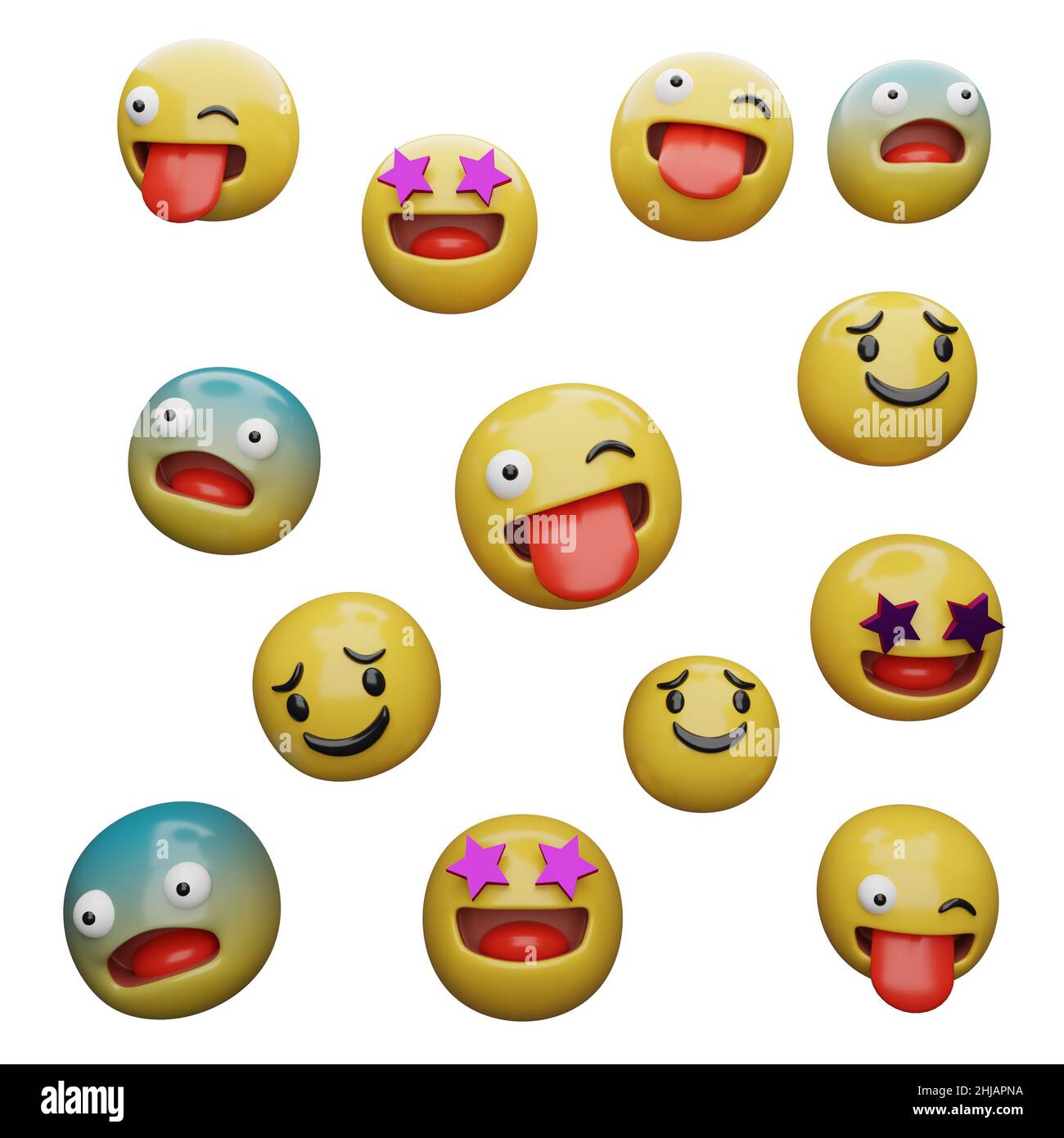 Emojis are Shocked, Tense, Scared, Amazed - a Yellow Face with an  Expression of Fear and Surprise Stock Vector - Illustration of laugh,  background: 186439907