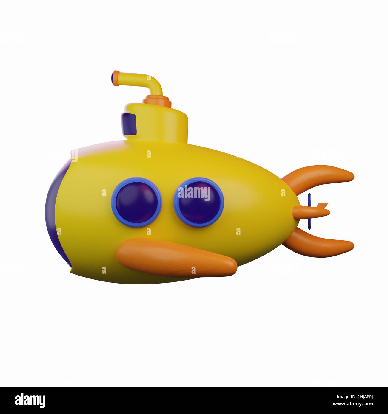 Submarine 3d hi-res stock photography and images - Alamy