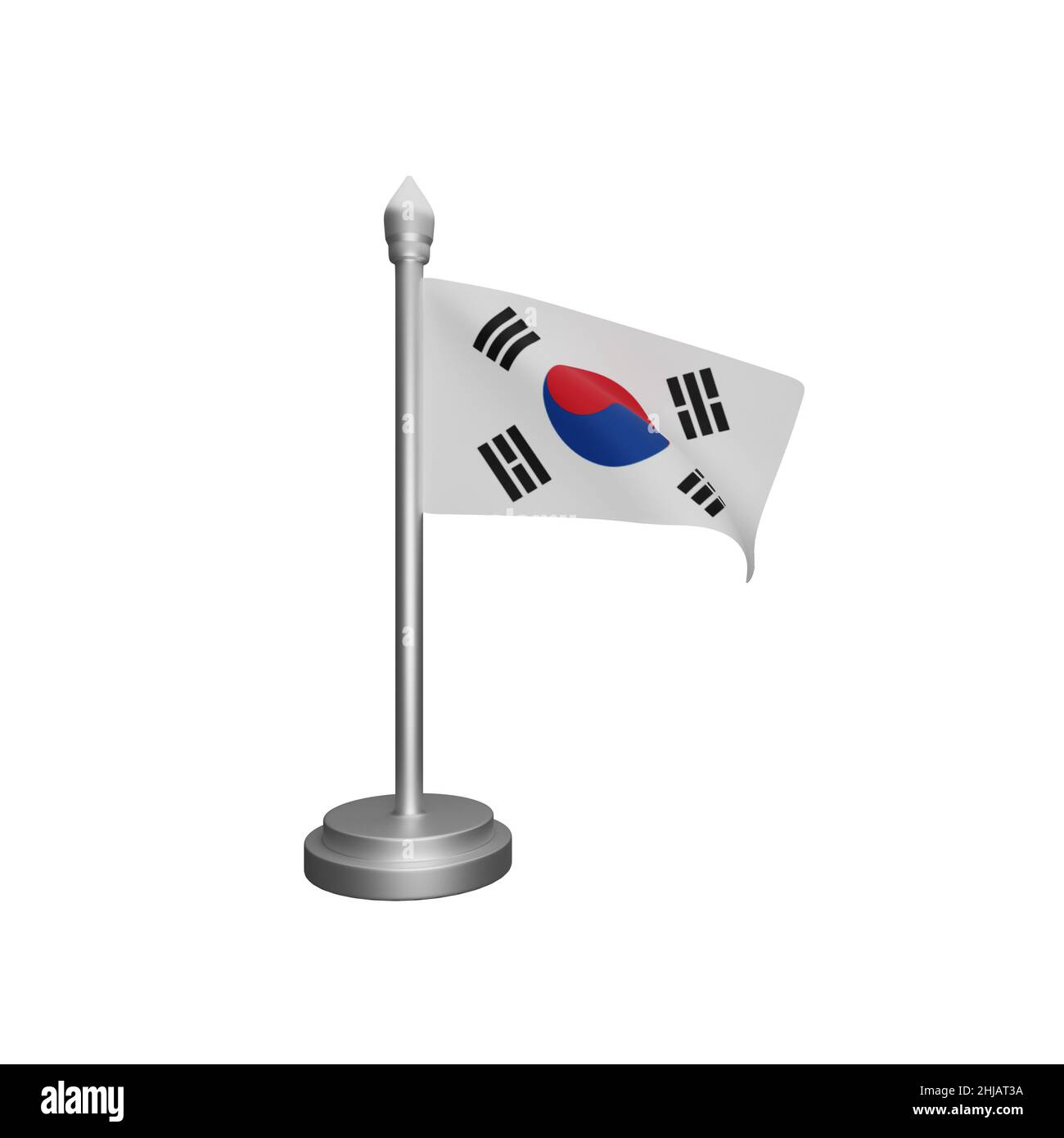 Map south korea flag hi-res stock photography and images - Alamy