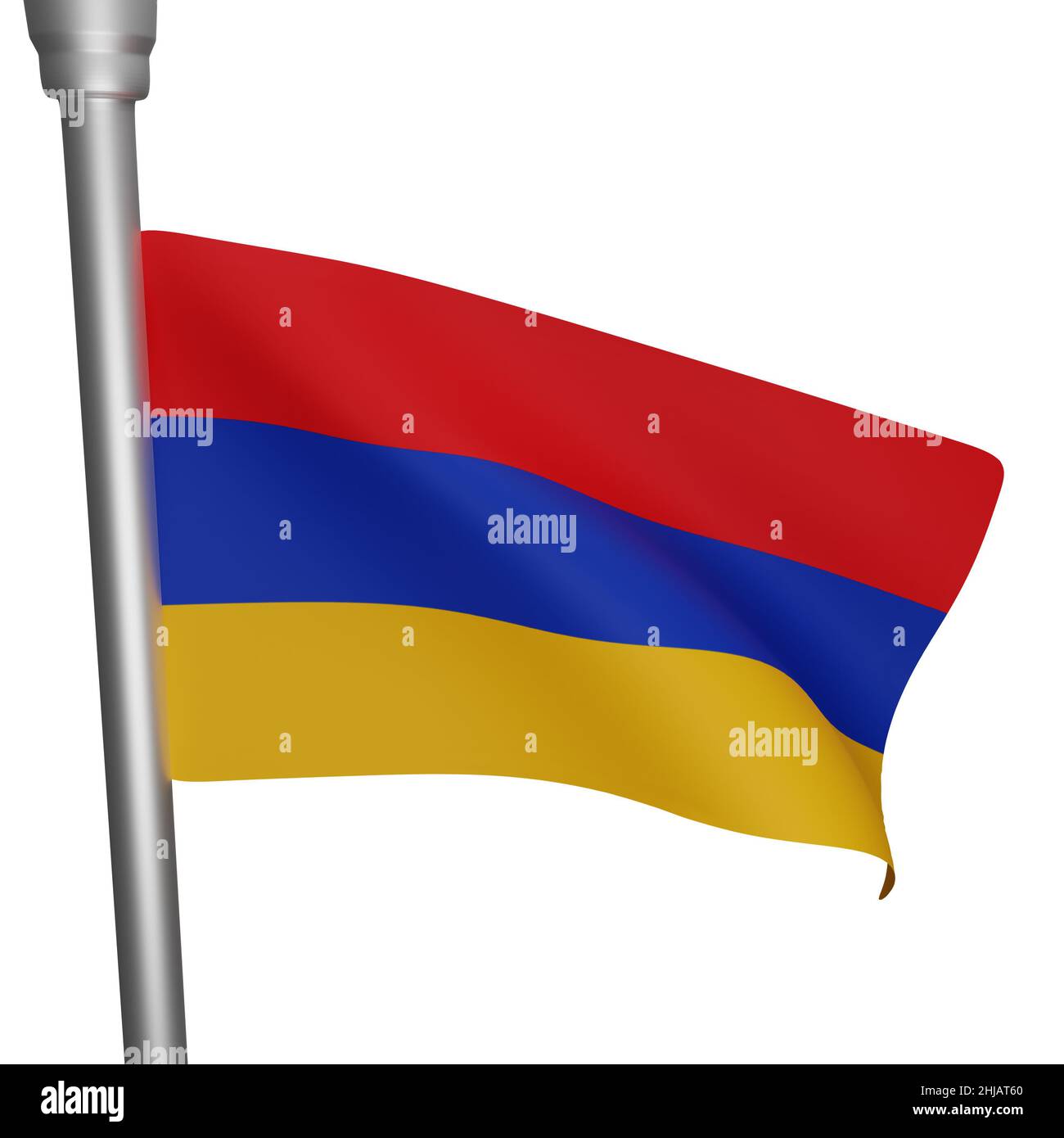 3d rendering of armenia flag concept armenia national day Stock Photo ...