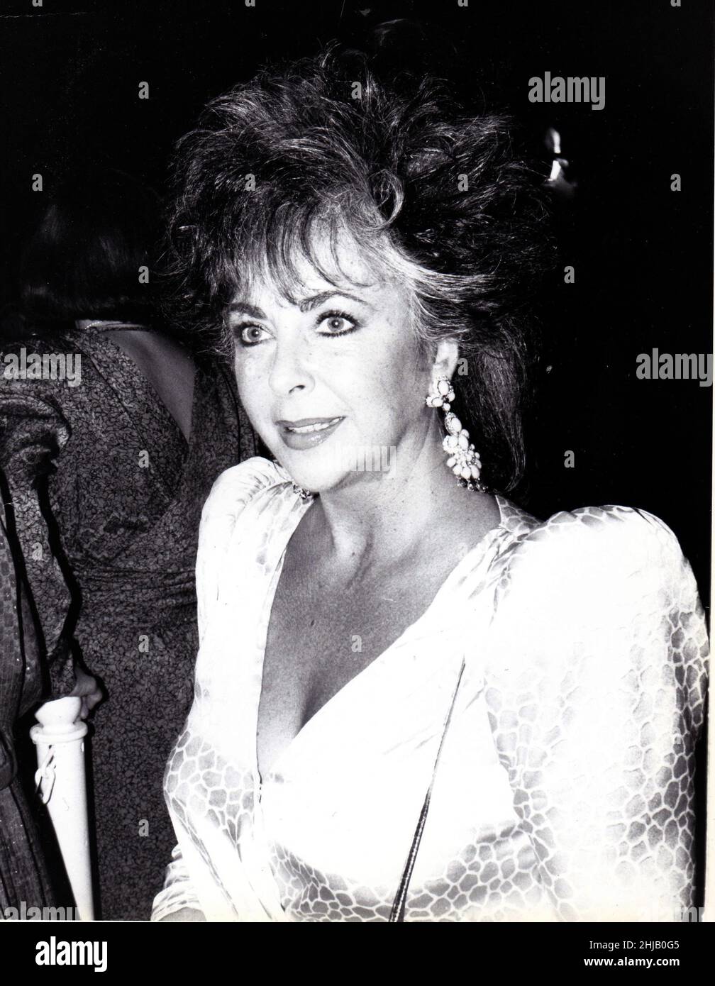 Elizabeth taylor 1985 hi-res stock photography and images - Alamy