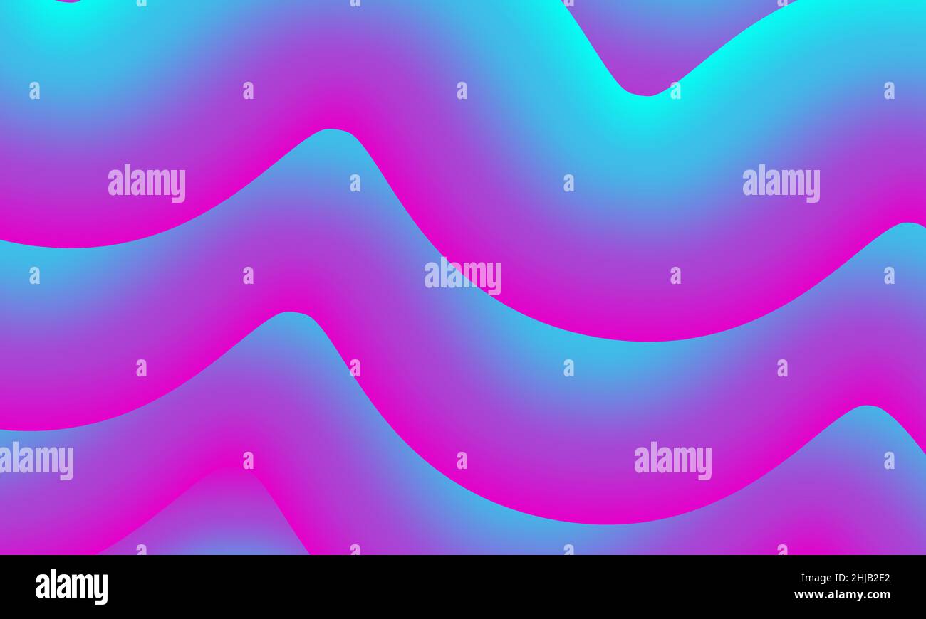 abstract big zig zag curve colorful beautiful background design. vector ...