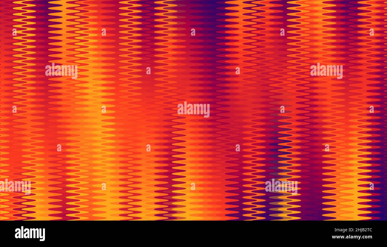 abstract vertical gradient zigzag tangle. colorful beautiful background design. Stock Vector