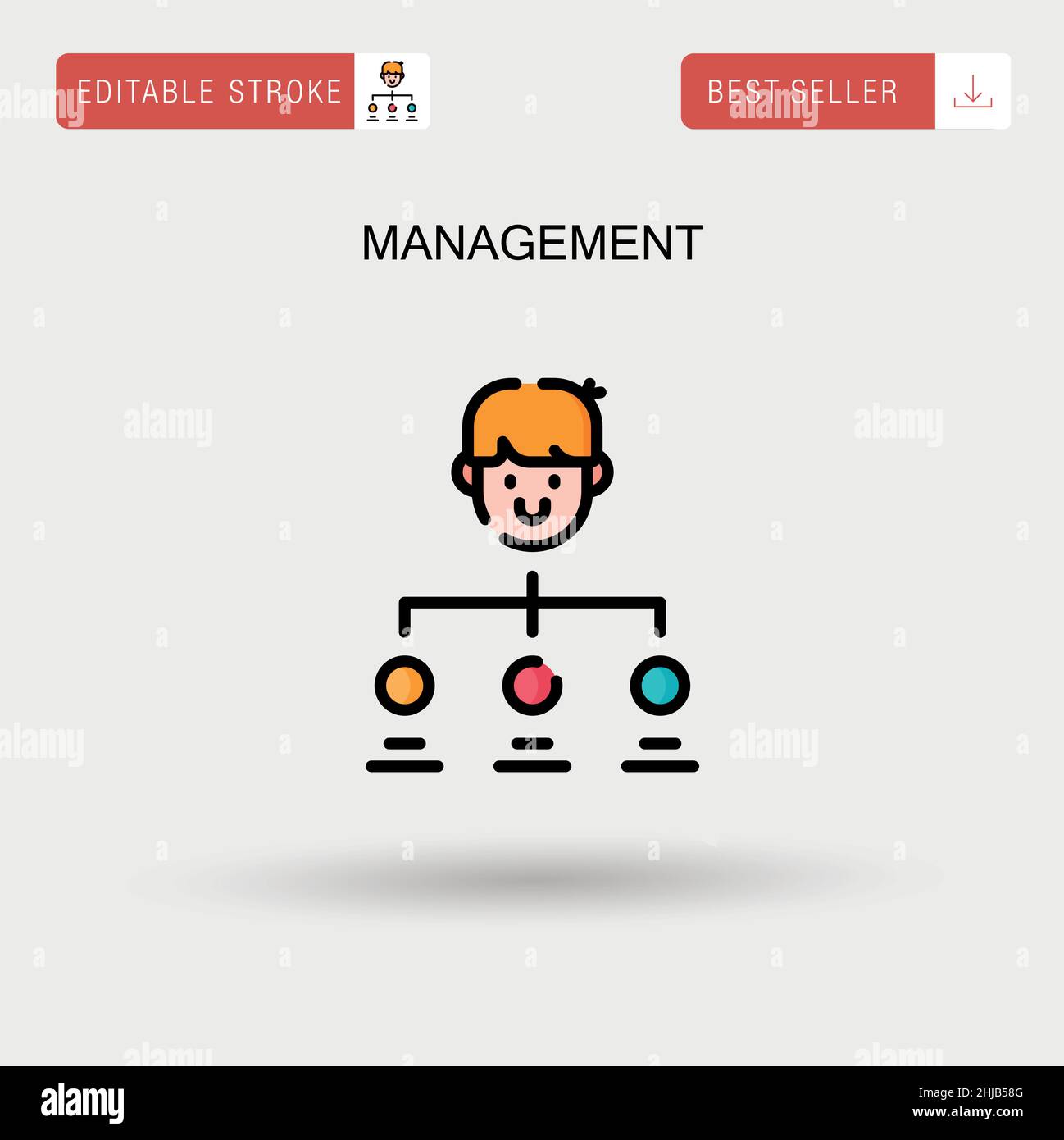 Project management computer Stock Vector Images - Alamy