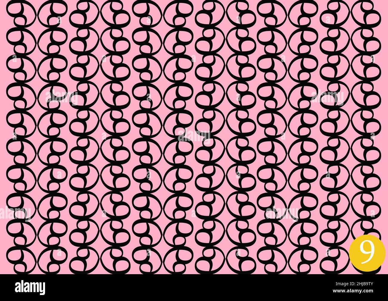 A pattern made from number for wallpaper and decoration Stock Photo - Alamy