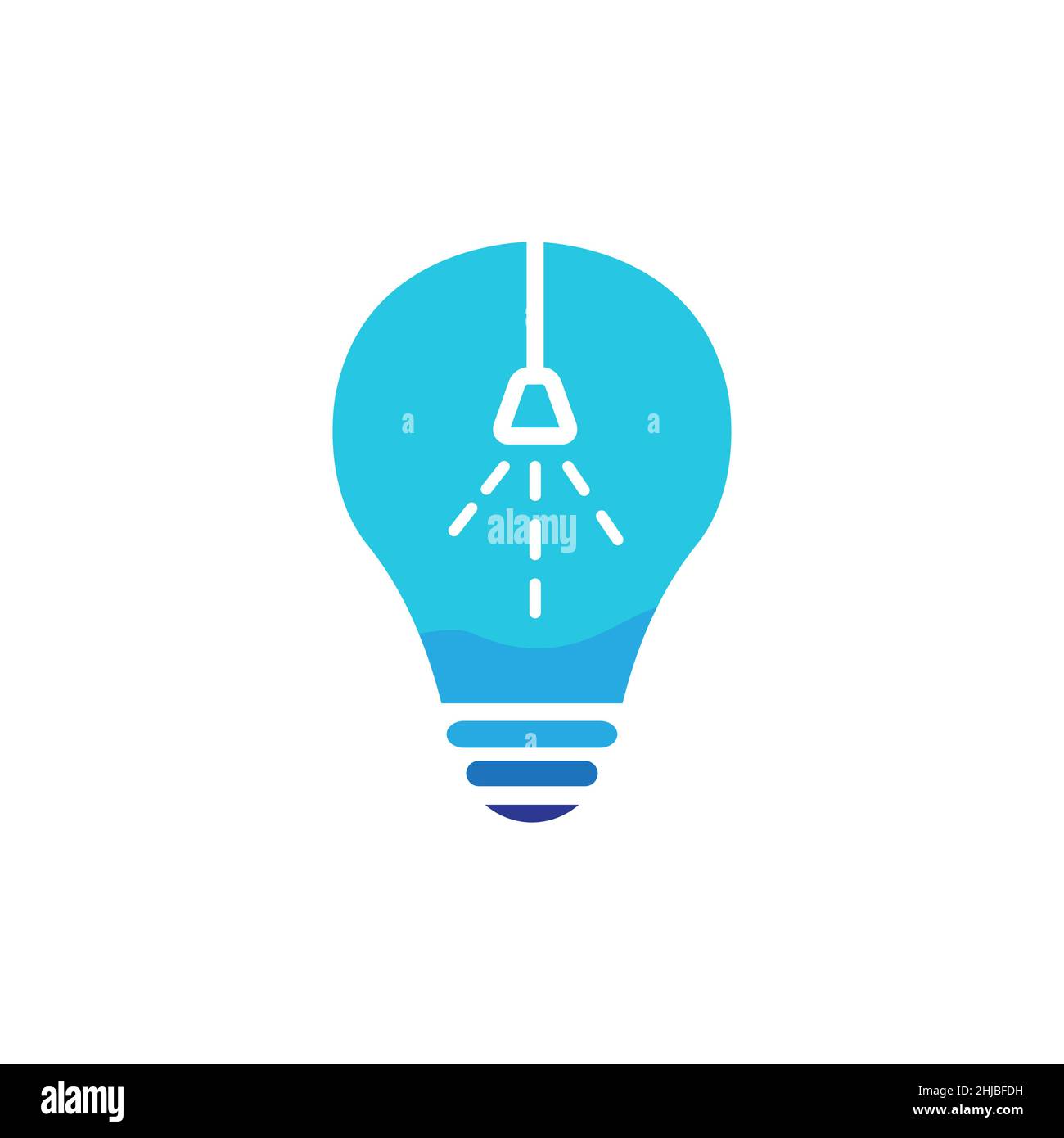 shower bath with lamp light abstract logo design vector graphic symbol icon illustration ...