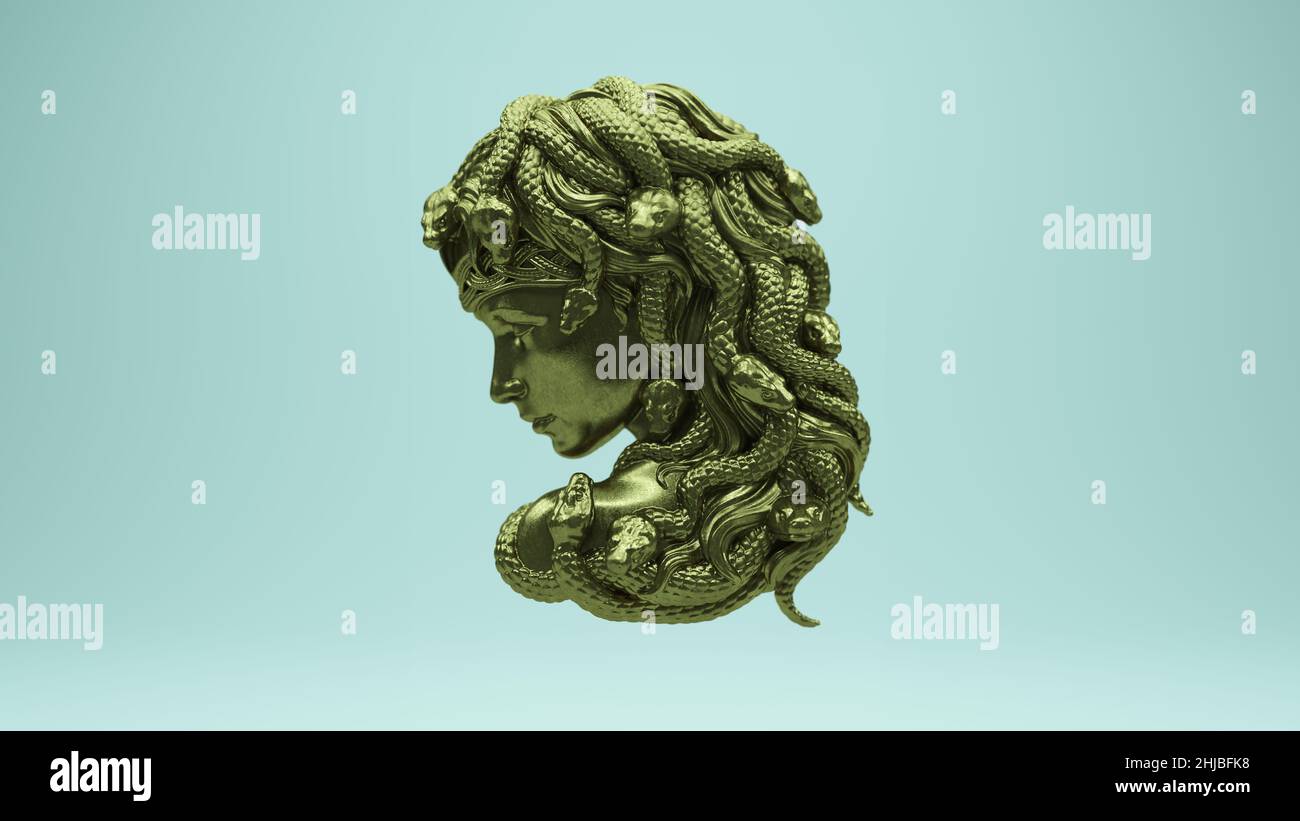 Medusa gorgon hi-res stock photography and images - Alamy