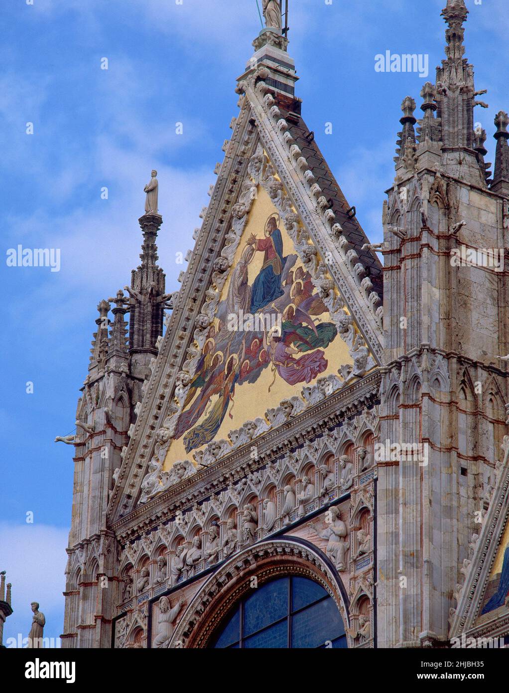 Fachada de la catedral de siena hi-res stock photography and images - Alamy
