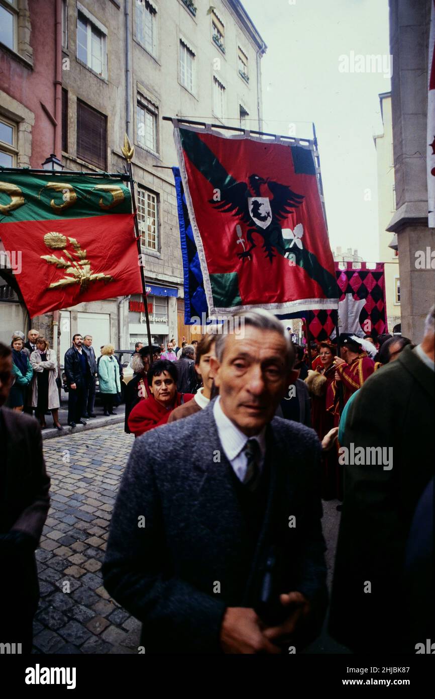 Archives 90ies Traditionalist SaintHubert mass, Lyon, France, 1991