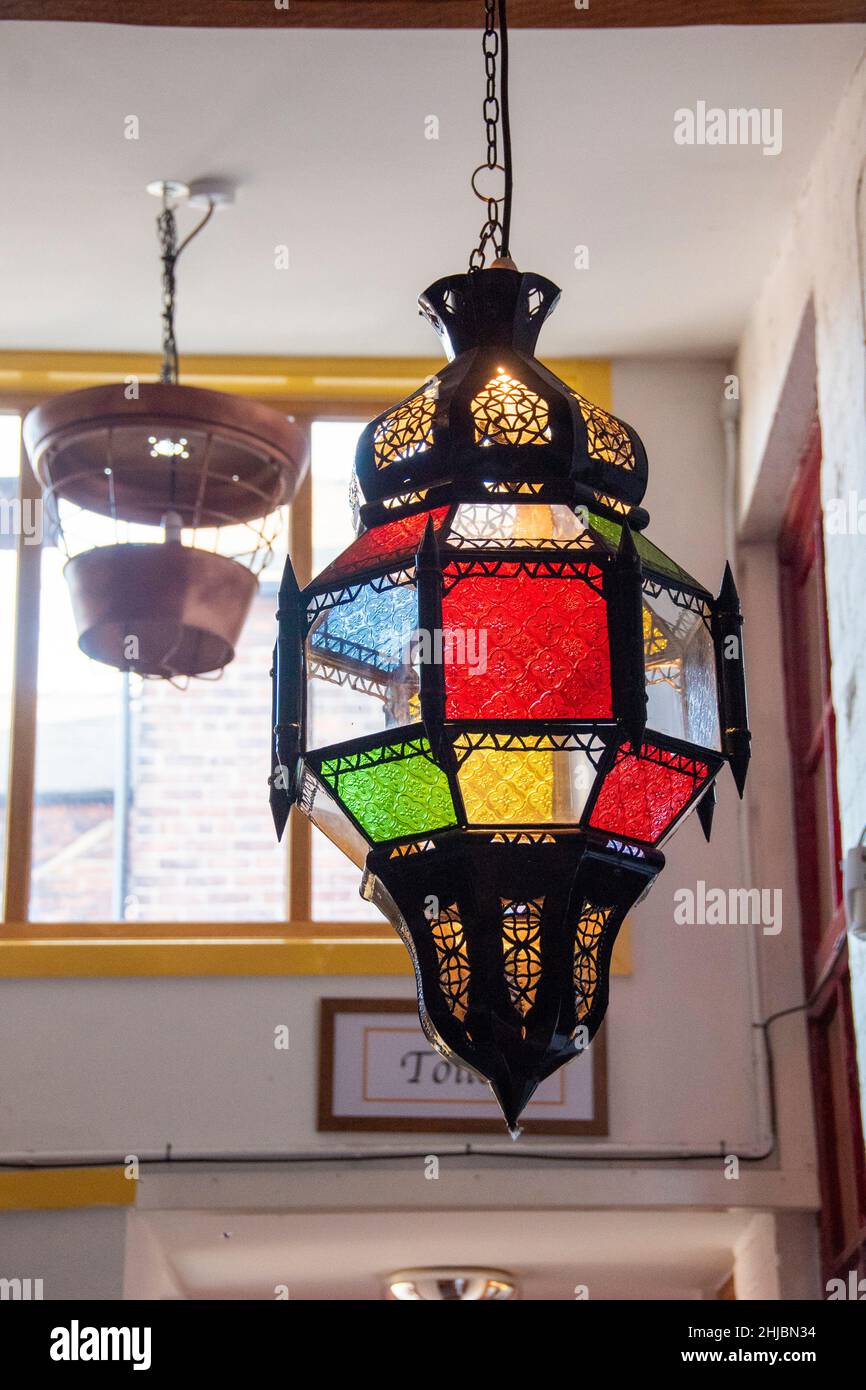 glass lantern lamp shade