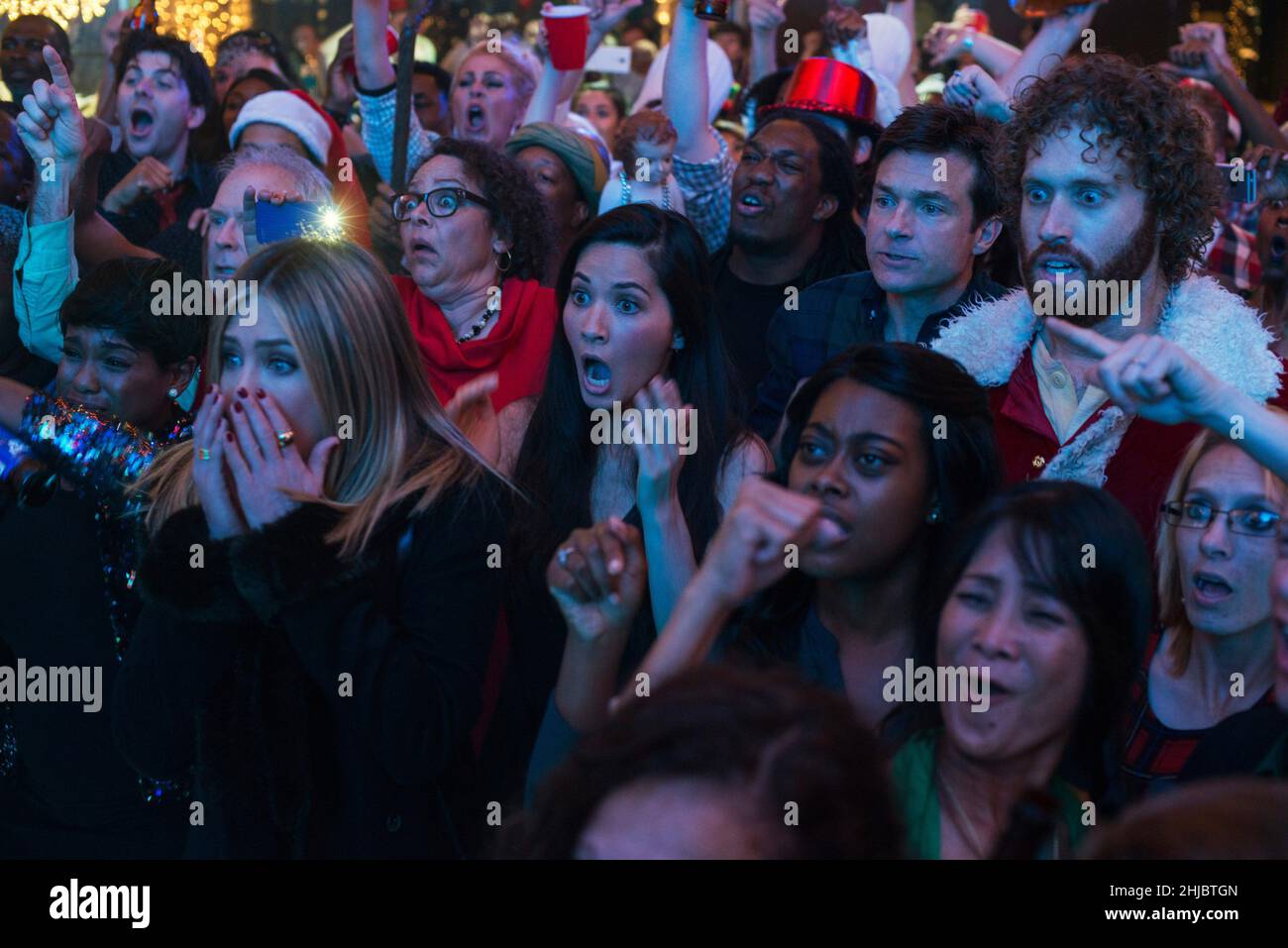 Office Christmas¨Party Year : 2016 USA Director :  Josh Gordon, Will Speck  Jennifer Aniston; Olivia Munn; T.J. Miller; Jason Bateman Stock Photo