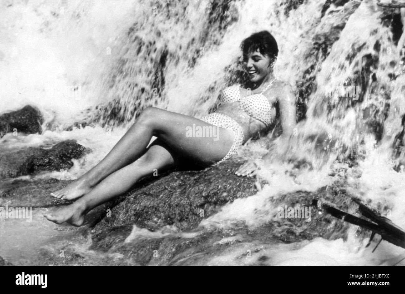 Joan Collins Ca 1955 Stock Photo