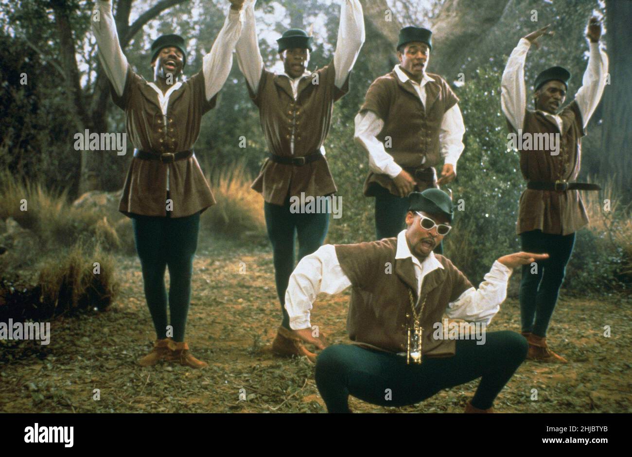 Robin Hood : Men in Tights  Year : 1993 USA Director : Mel Brooks Steffon, Dante Henderson, Bryant Baldwin, Diesko Boyland Jr., Edgar Godineaux Jr. Stock Photo