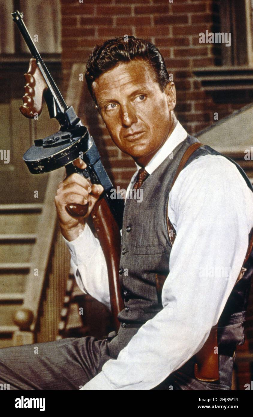 The Untouchables TV Series 1959 - 1963 USA Robert Stack Stock Photo