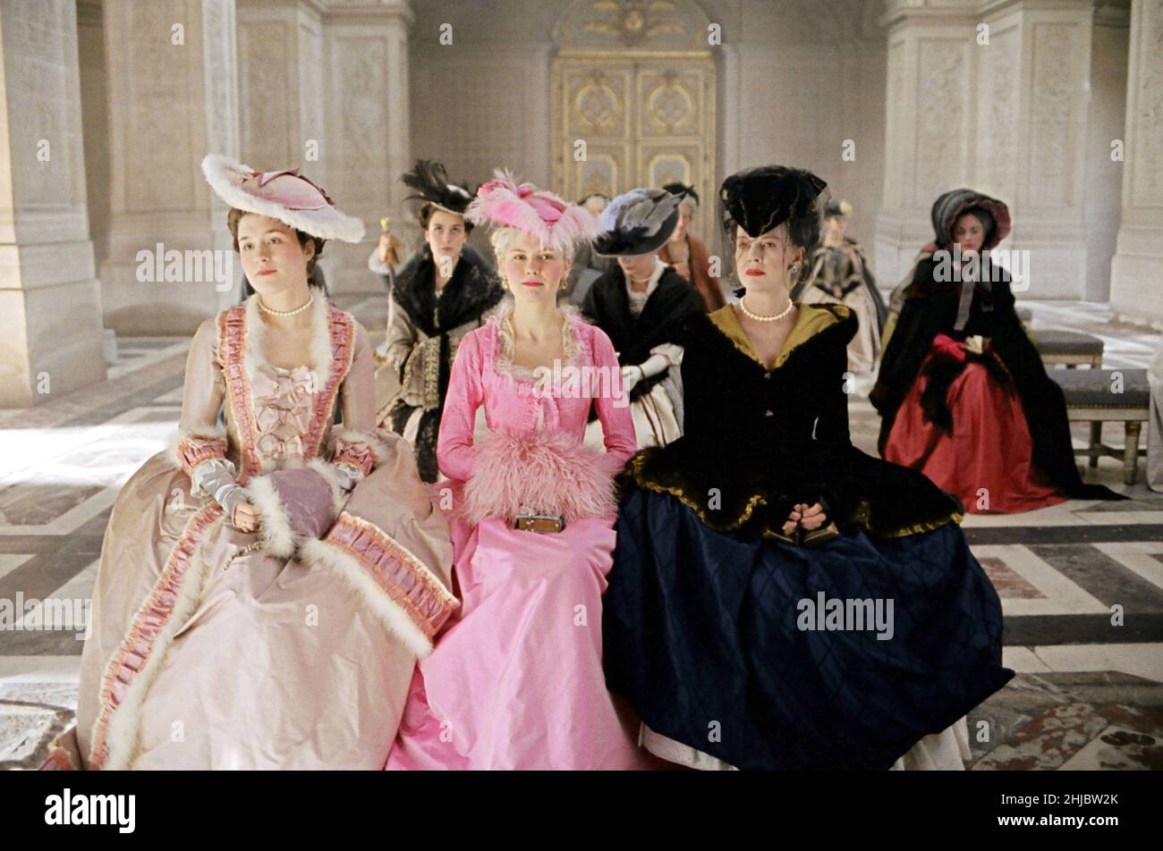 Marie Antoinette Year : 2006 USA Director : Sofia Coppola Mary Nighy, Kirsten Dunst, Judy Davis Stock Photo
