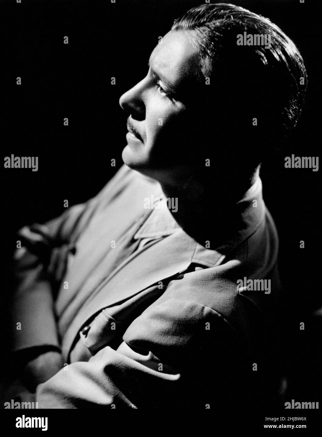 Ronald Colman, portrait for 'Random Harvest'. Director: Mervyn LeRoy USA, 1942 Stock Photo
