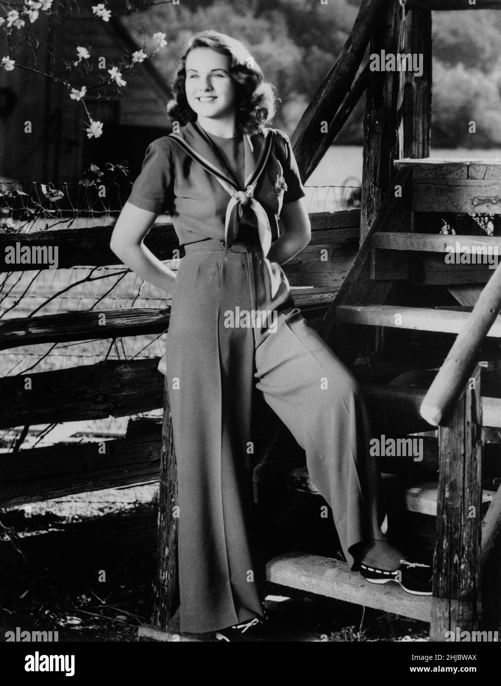Deanna Durbin It's a Date USA, 1940 Director: William A. Seiter Stock Photo