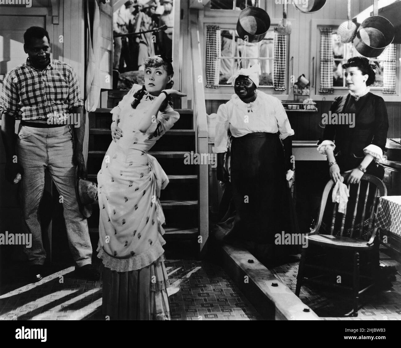Show Boat Paul Robeson, Irene Dunne, Hattie Mc Daniel, Helen Morgan Director: James Whales USA, 1936 Stock Photo