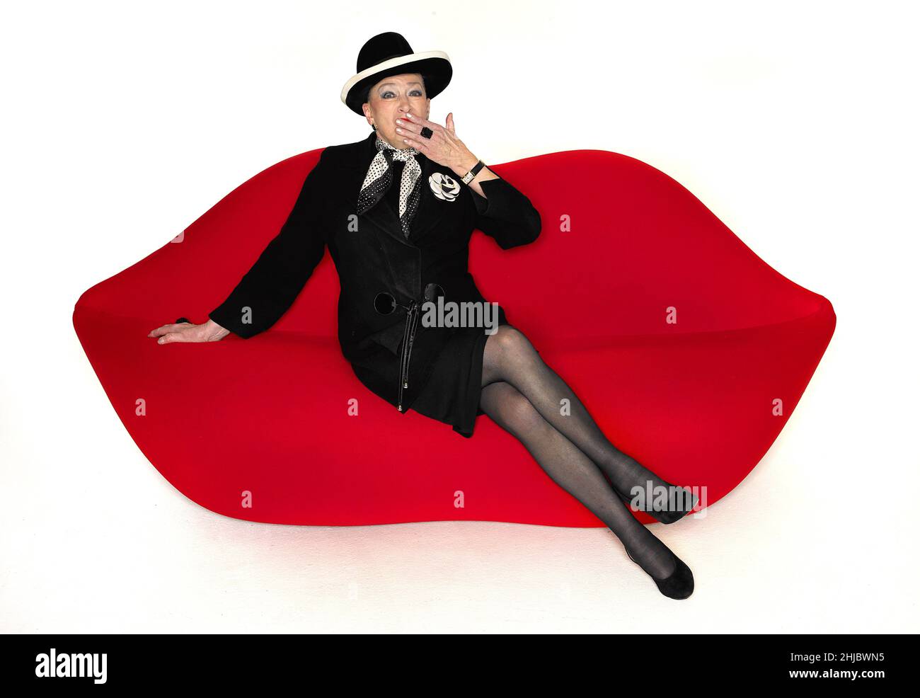 Geneviève de Fontenay, president of the Miss France Committee from 1981