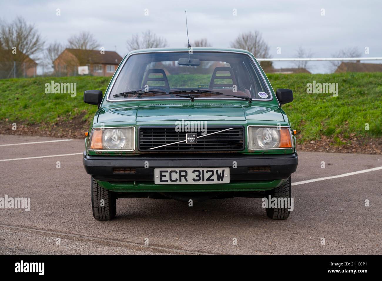 1981 Volvo 340 Swedish compact car Stock Photo - Alamy