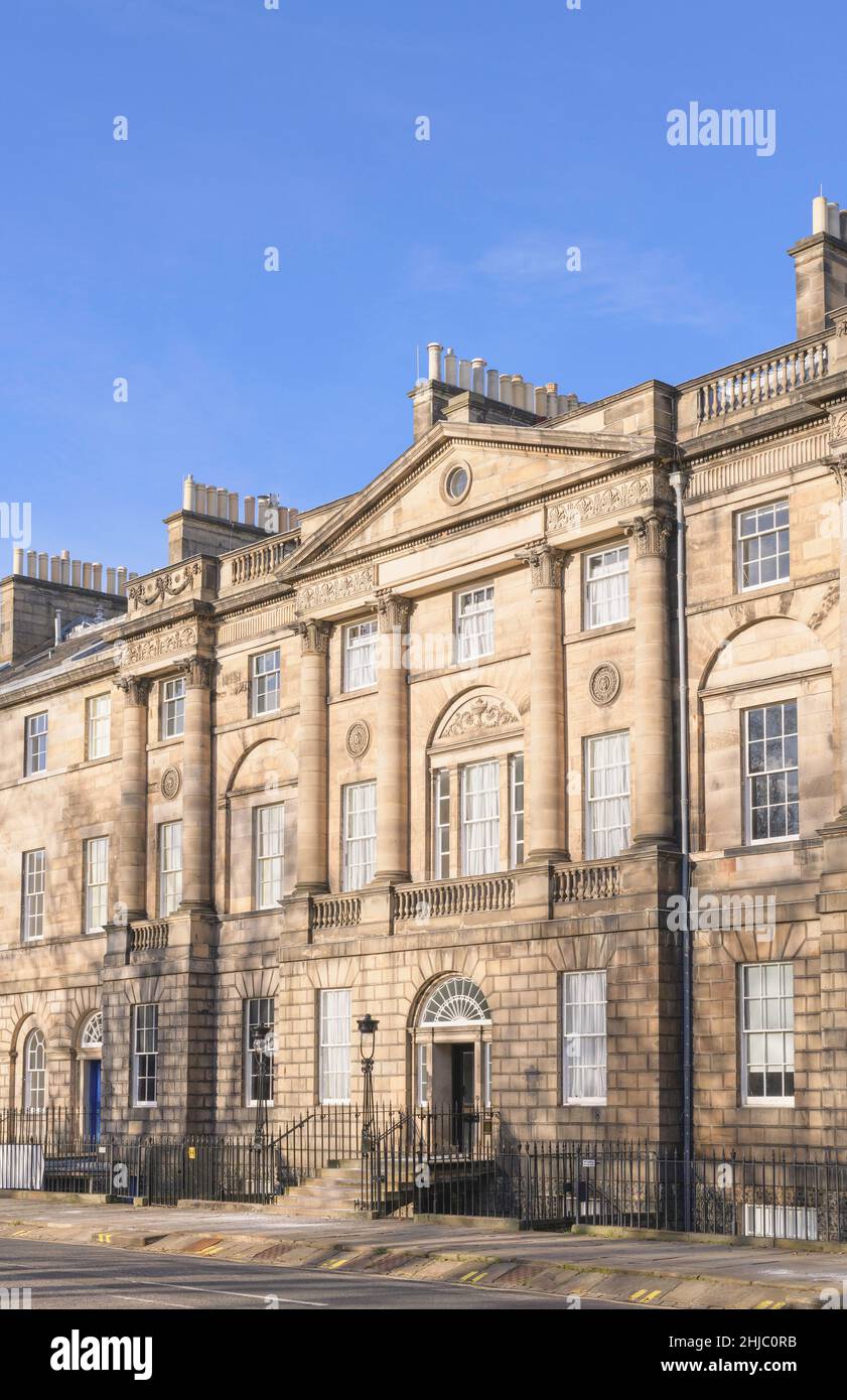 Bute House, the official residence of the Scotland's First Minister Charlotte Square Edinbugh Scotland Stock Photo