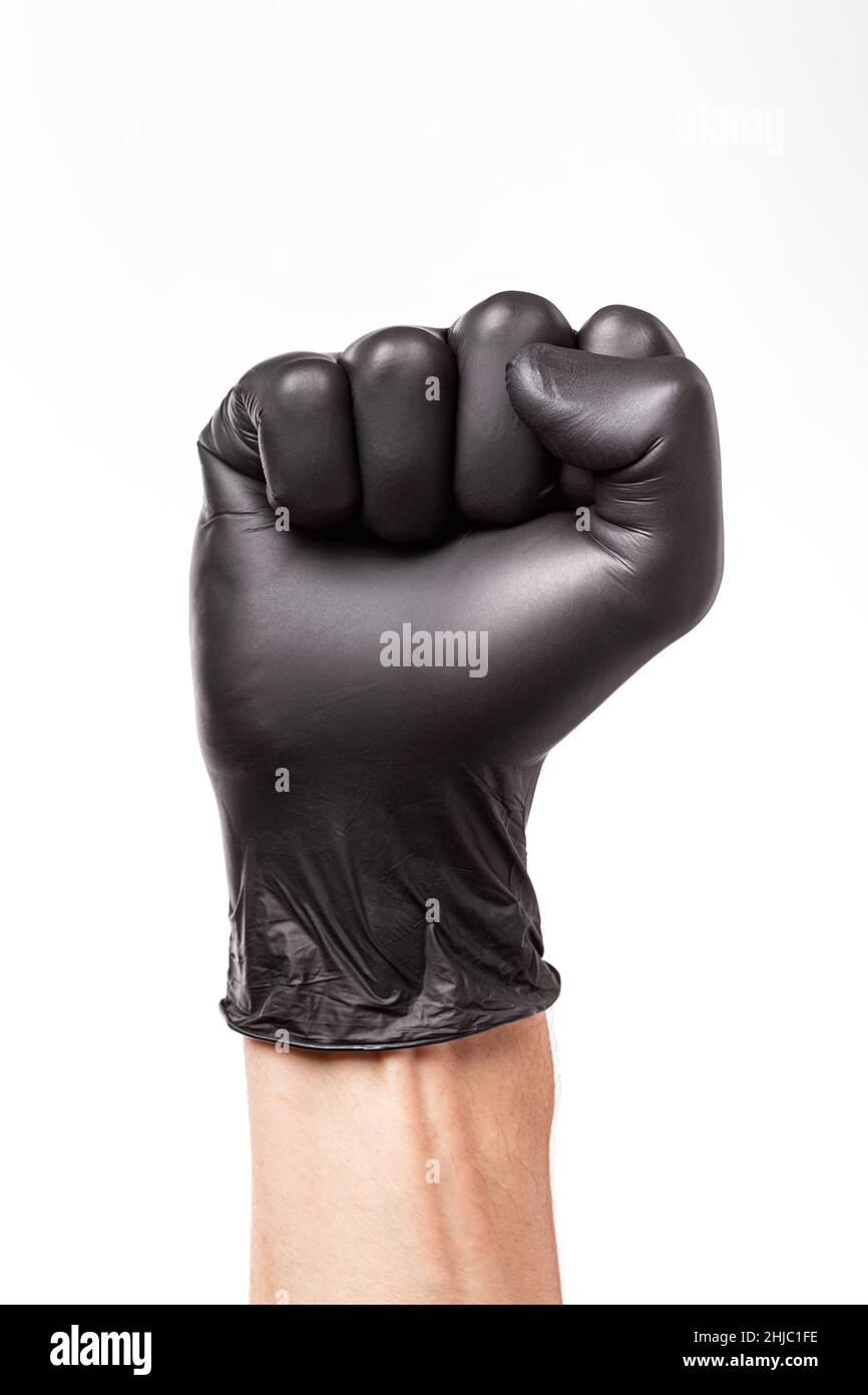 Clenched fist glove hi-res stock photography and images - Alamy