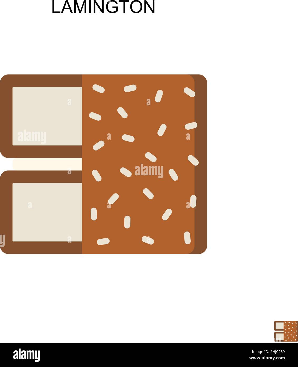 Traditional australian cakes Stock Vector Images - Alamy