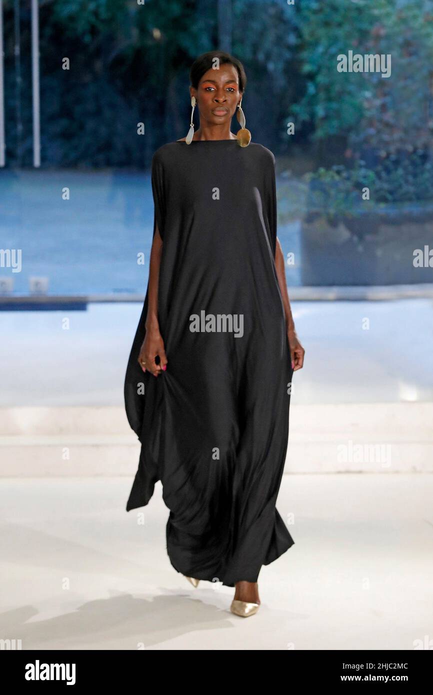 Miriam Leone Arrives Fendi Fashion Show Editorial Stock Photo - Stock Image