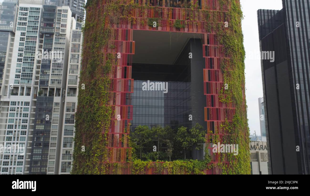 Gallery Detail: Bird S Eye View Of Central Business District Of Singapore