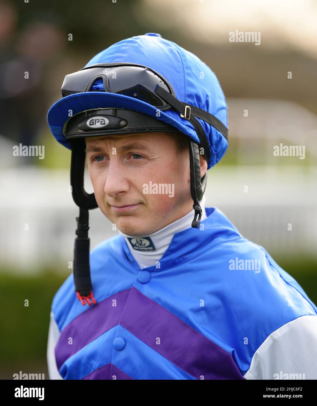 Andrew Breslin at Lingfield Park Racecourse, Surrey. Picture date: Friday January 28, 2022. Stock Photo