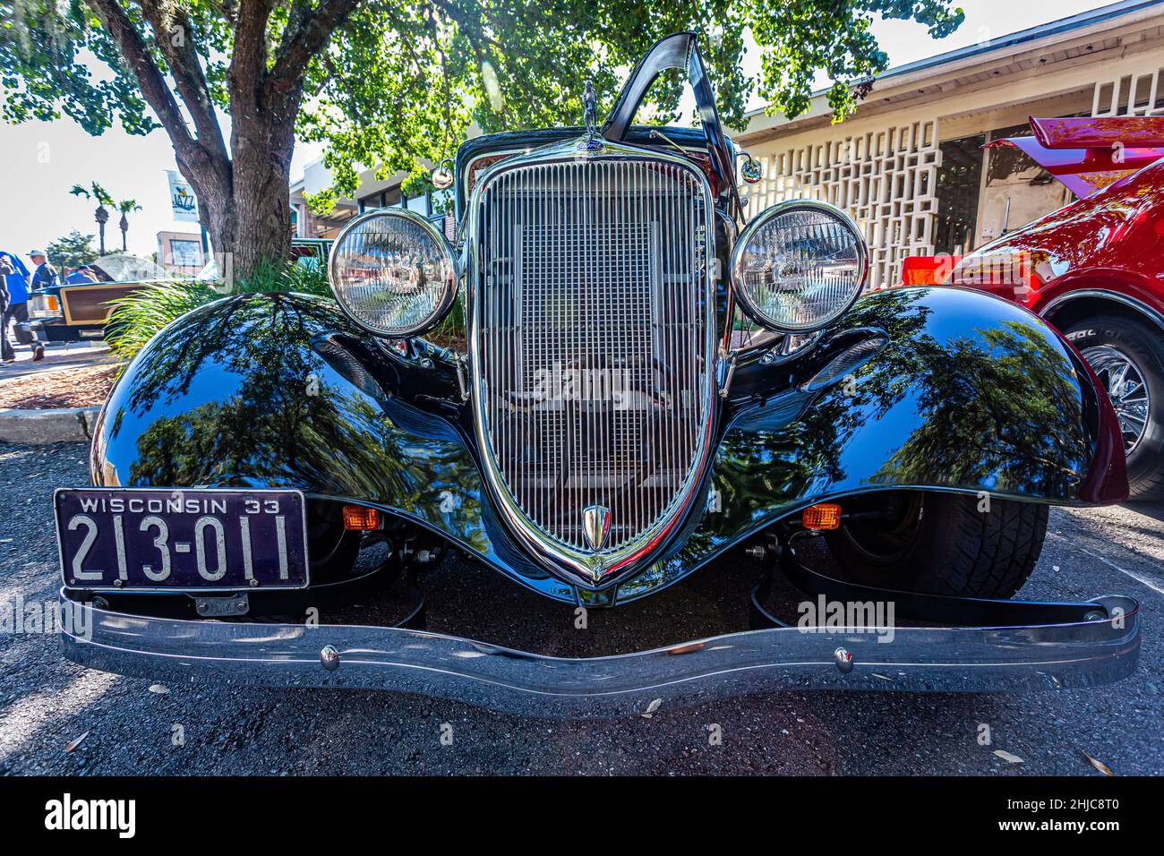 Fernandina Beach, FL October 18, 2014 Wide angle low perspective