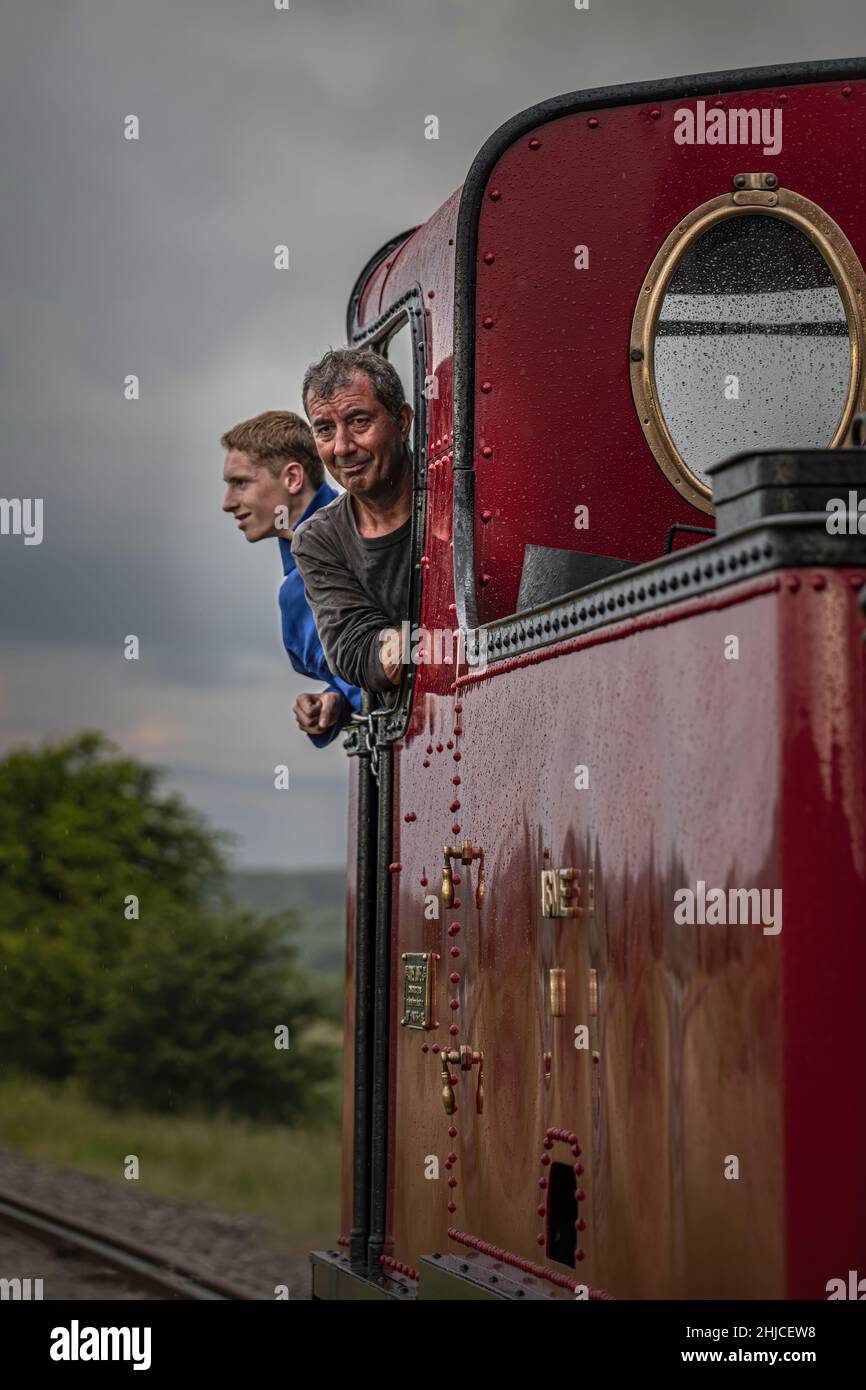 Train touristique de la Baie de Somme , Chemins de fer économiques Stock Photo