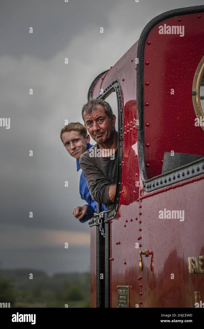 Train touristique de la Baie de Somme , Chemins de fer économiques Stock Photo