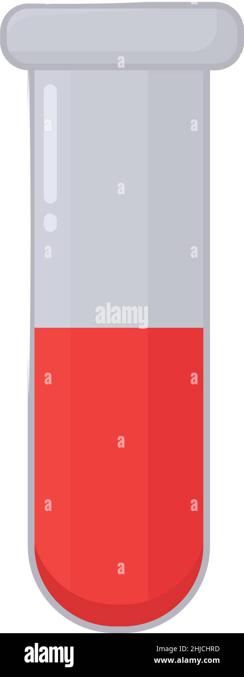 test tube icon on white background Stock Vector Image & Art - Alamy