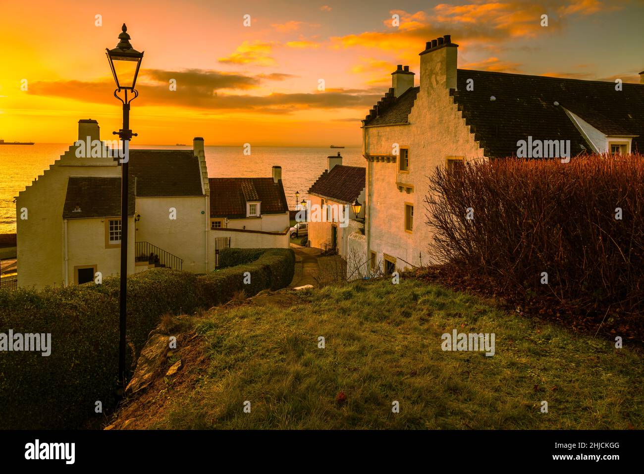 Dysart in the county of Fife, Scotland, UK Stock Photo