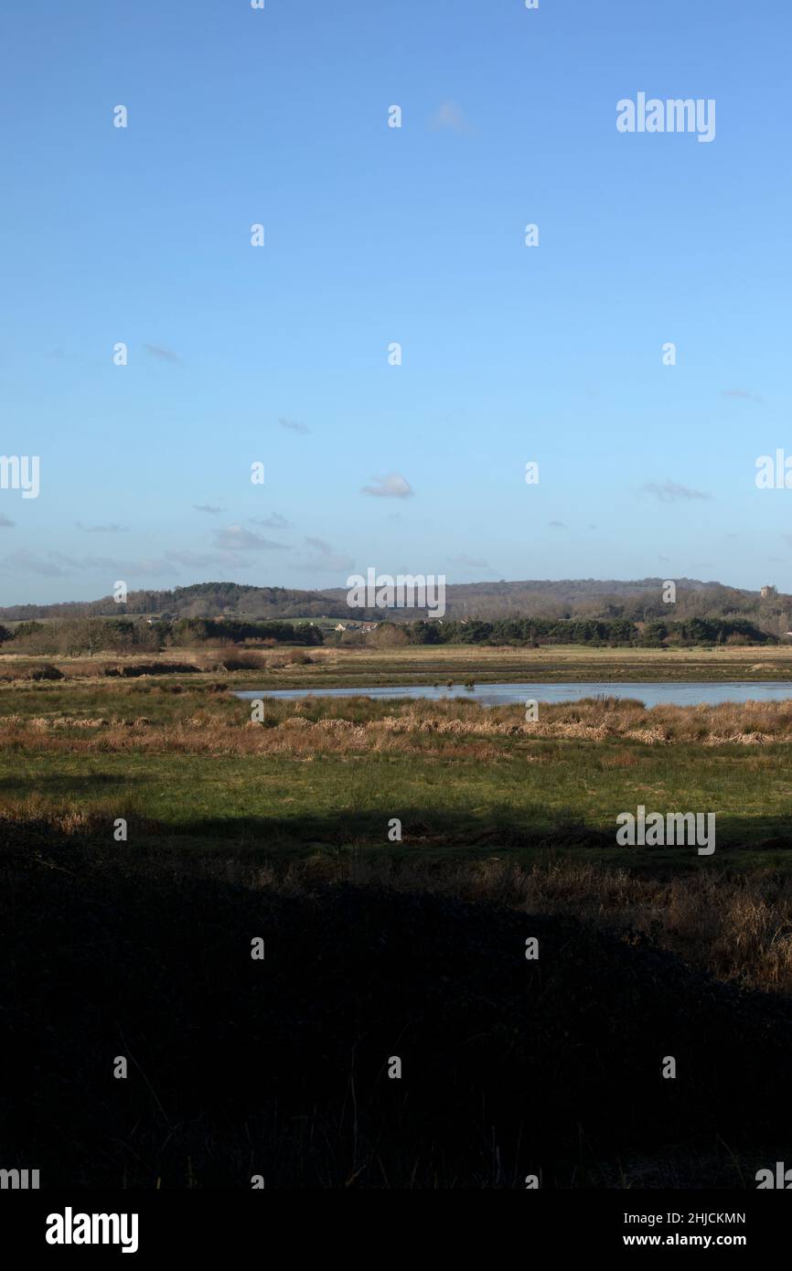 The River Arun, Pulborough Stock Photo