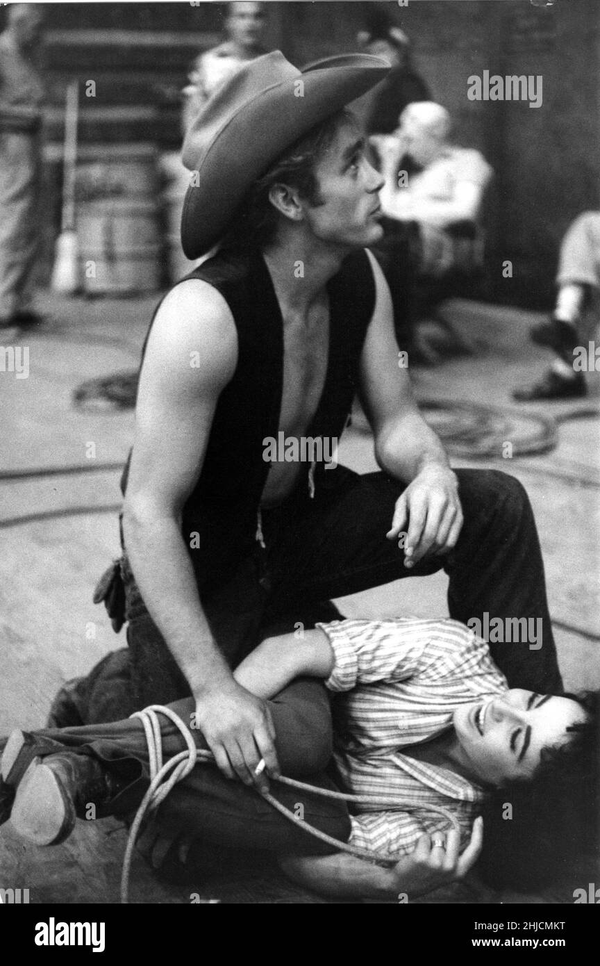 Between the ropes Black and White Stock Photos & Images - Alamy