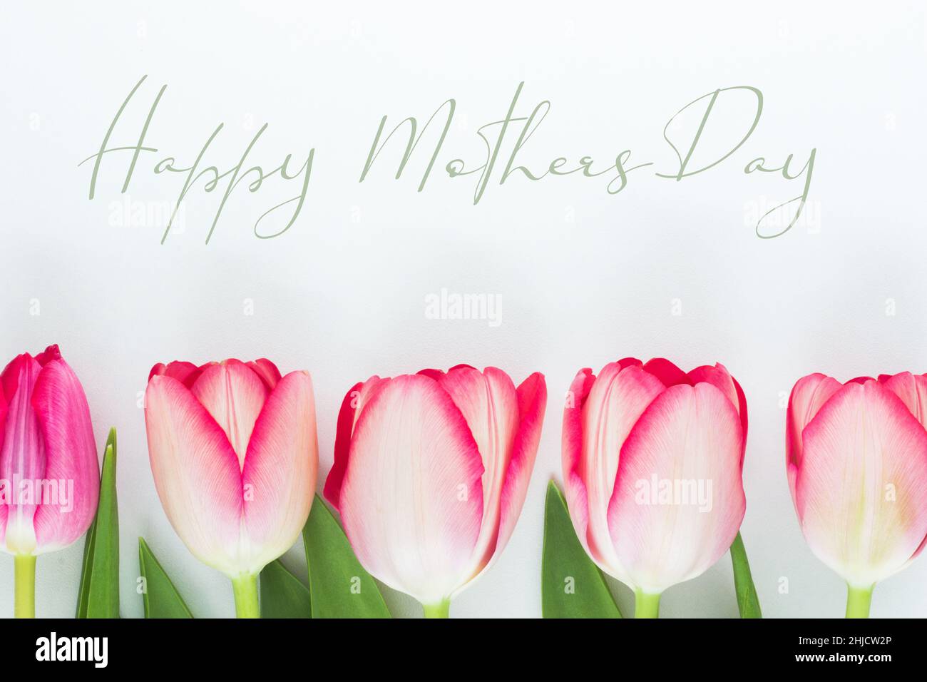 Happy Mothers day card; greeting card Stock Photo