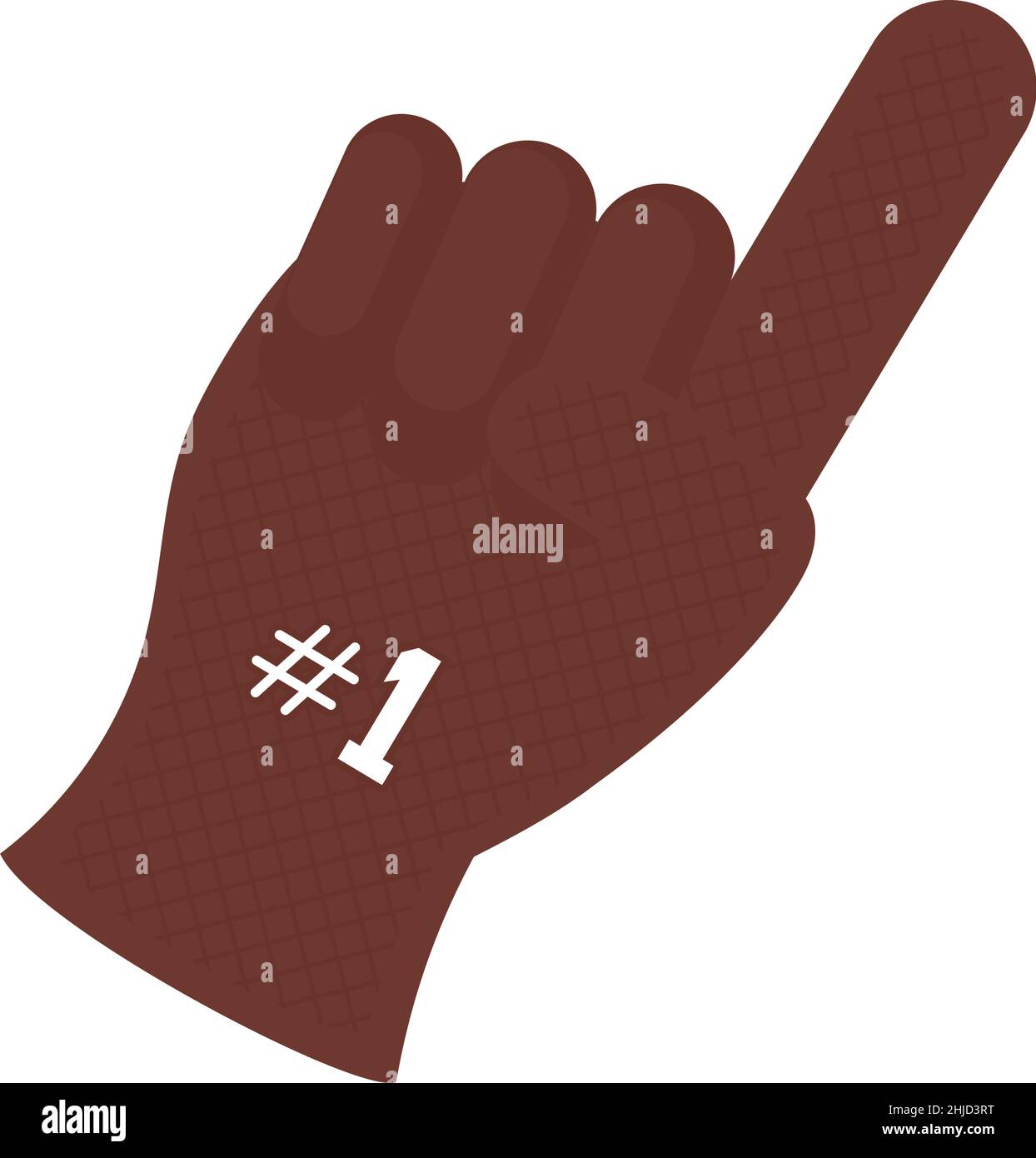 foam hand icon on white background Stock Vector Image & Art Alamy