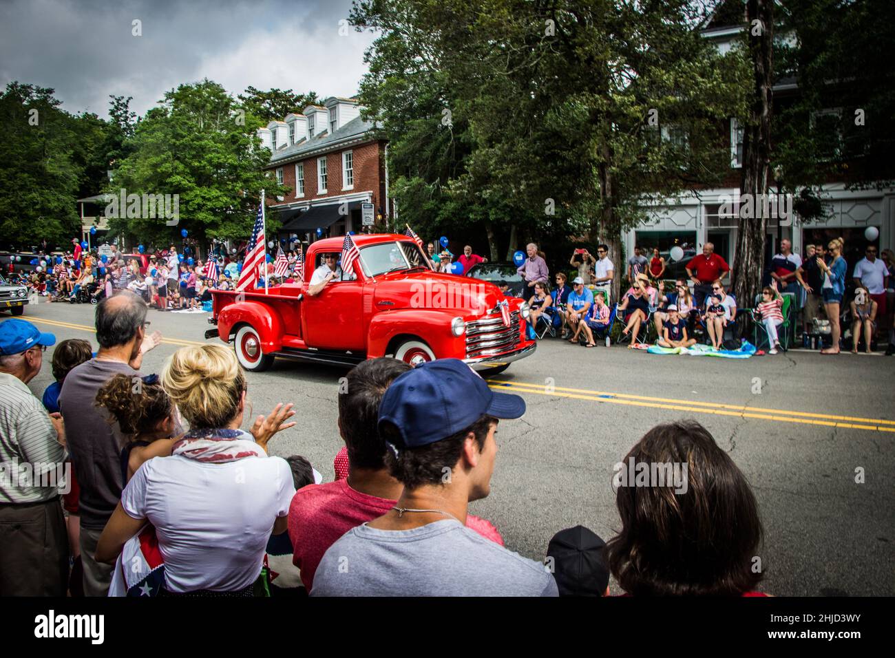 4th July parade in Pinehurst, North Carolina Stock Photo