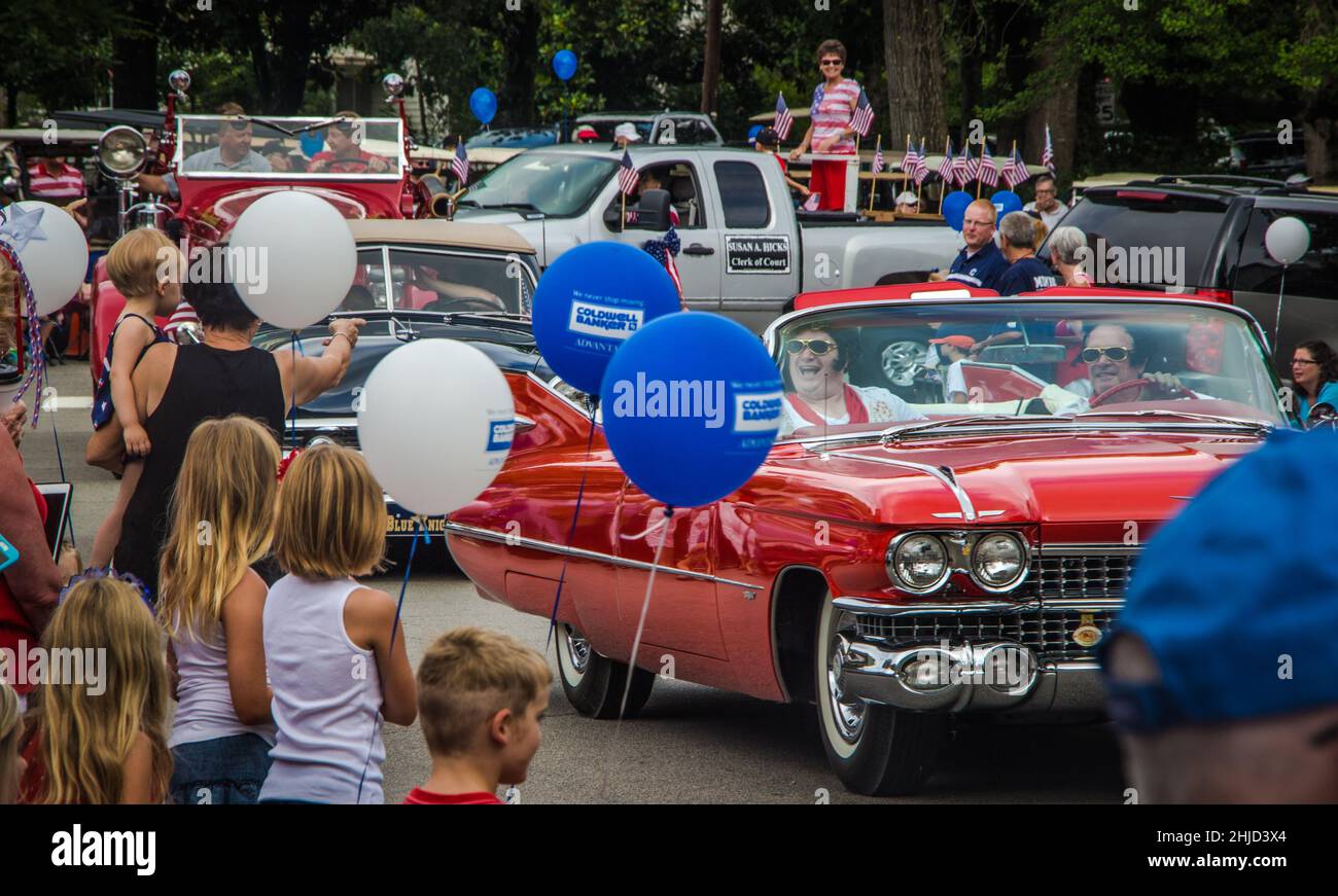 4th July parade in Pinehurst, North Carolina Stock Photo Alamy