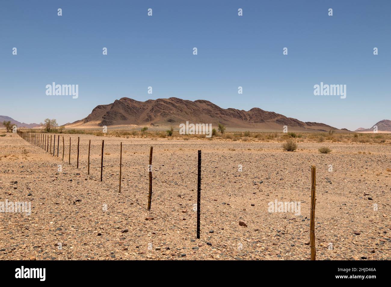 Namibian Landscape Stock Photo